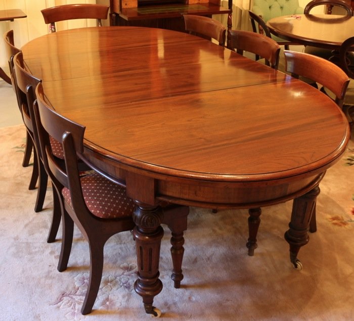 19th Century Australian Cedar Extension, Antique Round Table Australia